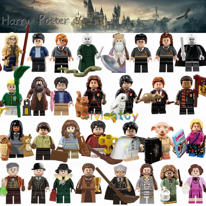 Mô Hình Nhân Vật Hermione Ron Dumbledore Trong Phim Harry Potter