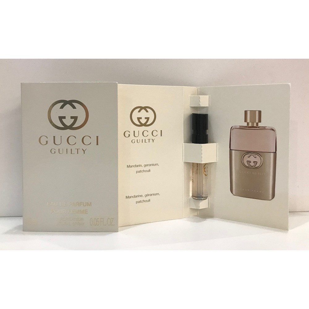 Vial (sample) mẫu thử Nước hoa Gucci Guilty Pour Femme EDP 1.5ml