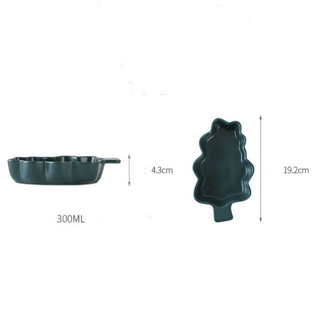 Bát ăn dặm, bát lá thông cho bé ăn dặm 200ml