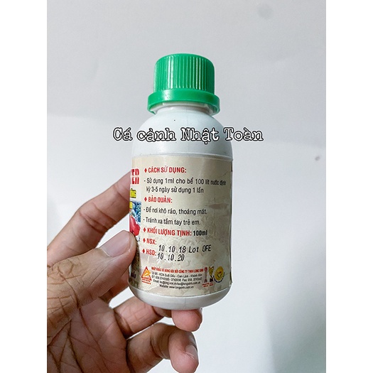 BEST WATER USA BỔ SUNG DINH DƯỠNG CHO HỒ CÁ CẢNH 100ML