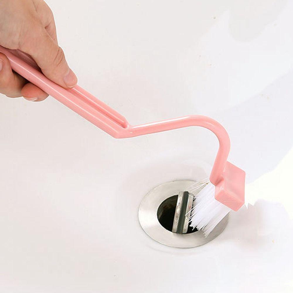 JARRED Bàn Chải Vệ Sinh Góc Cong Vành Chữ V Cán Dài Tiện Dụng