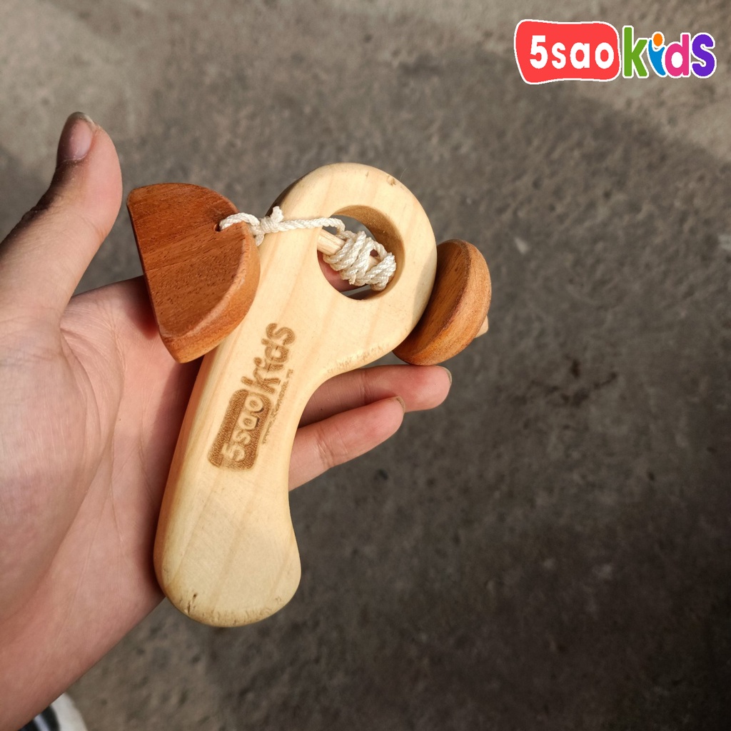 Đồ chơi con quay gỗ - đồ chơi 5saokids