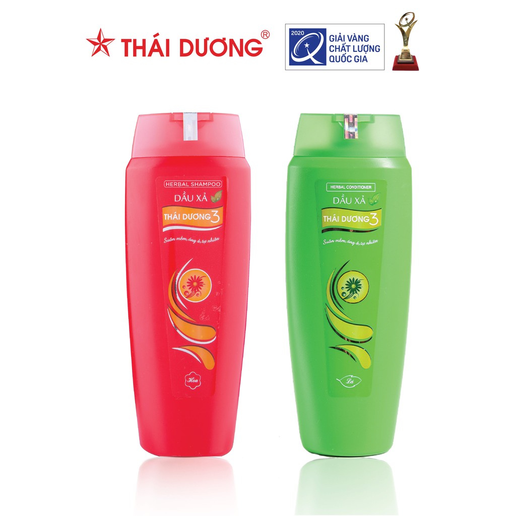 Bộ sản phẩm Dầu gội và dầu xả dược liệu Thái Dương 3 200ml | BigBuy360 - bigbuy360.vn