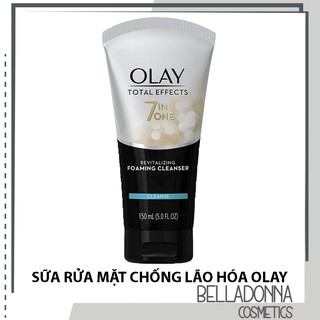 Sữa rửa mặt chống lão hóa Olay Total Effects 7 in one Revitalizing Foaming Cleanser 150ml