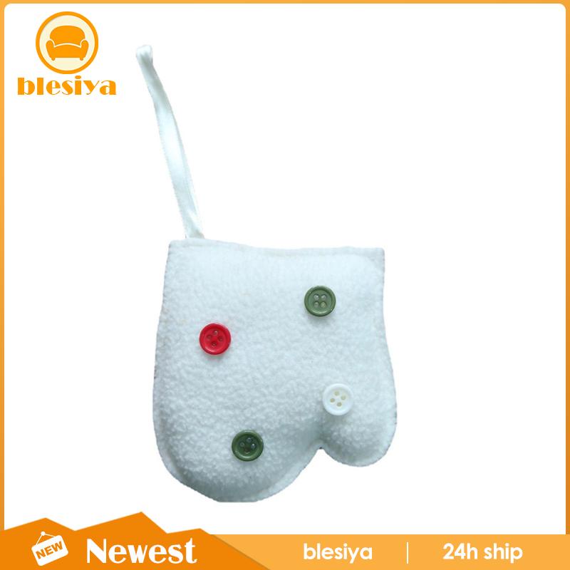 Set 4 Phụ Kiện Treo Trang Trí Giáng Sinh Bằng Vải