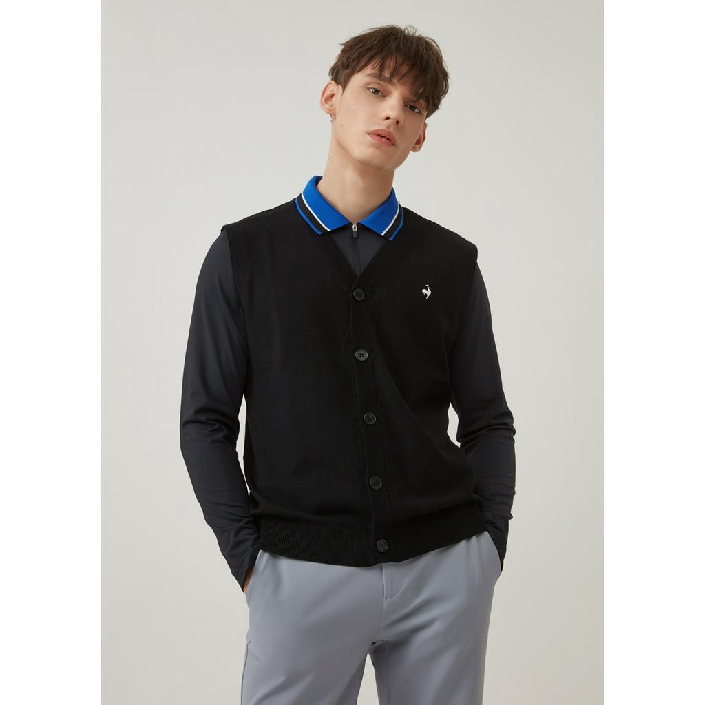 Áo Polo Dài Tay Thể Thao Nam LeCoq Golf - GO121MTL23-BLCK