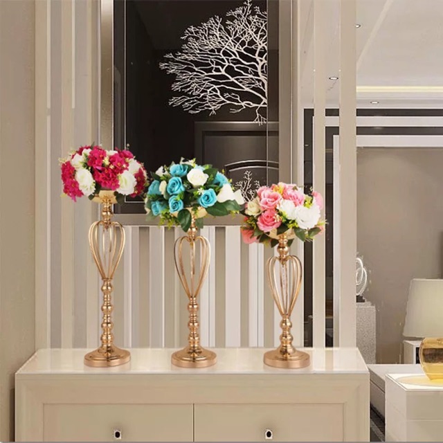 Bộ ba chân nến trang trí , decor đám cưới , sinh nhật