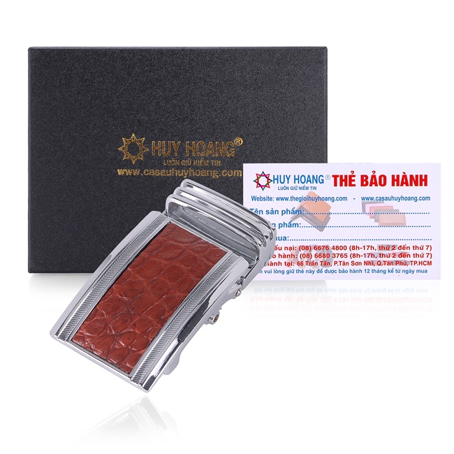 Đầu khóa Huy Hoàng da cá sấu 4 phân đầu trắng nhiều màu HP9217-18-19-20