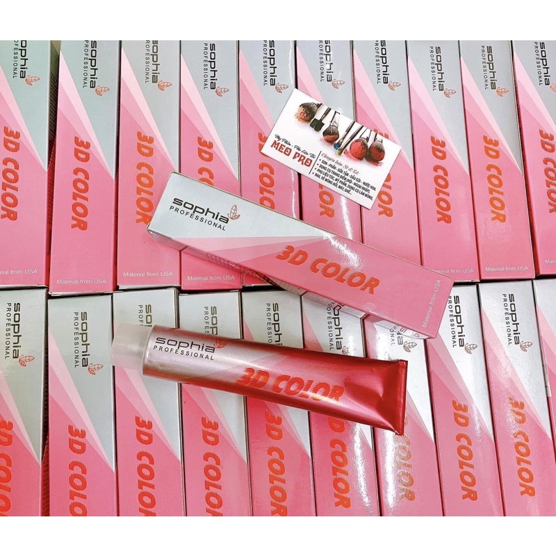 Thuốc nhuộm tóc Sophia Hàn Quốc 100ml - Giá Sỉ Salon Tóc