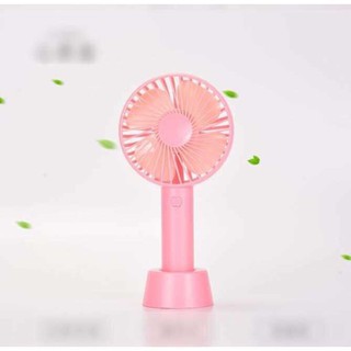 Quạt Mini Cầm Tay 3 Tốc Độ CÓ DÂY SẠC+ PIN