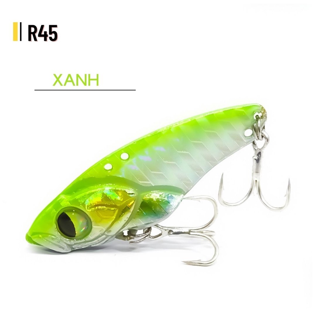 Mồi giả R45 lưỡi BKK mồi câu lure 5 màu SIZE 7G 12G