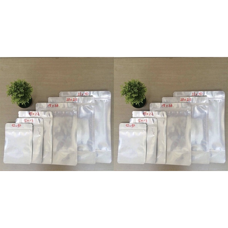 TÚI ZIP BẠC