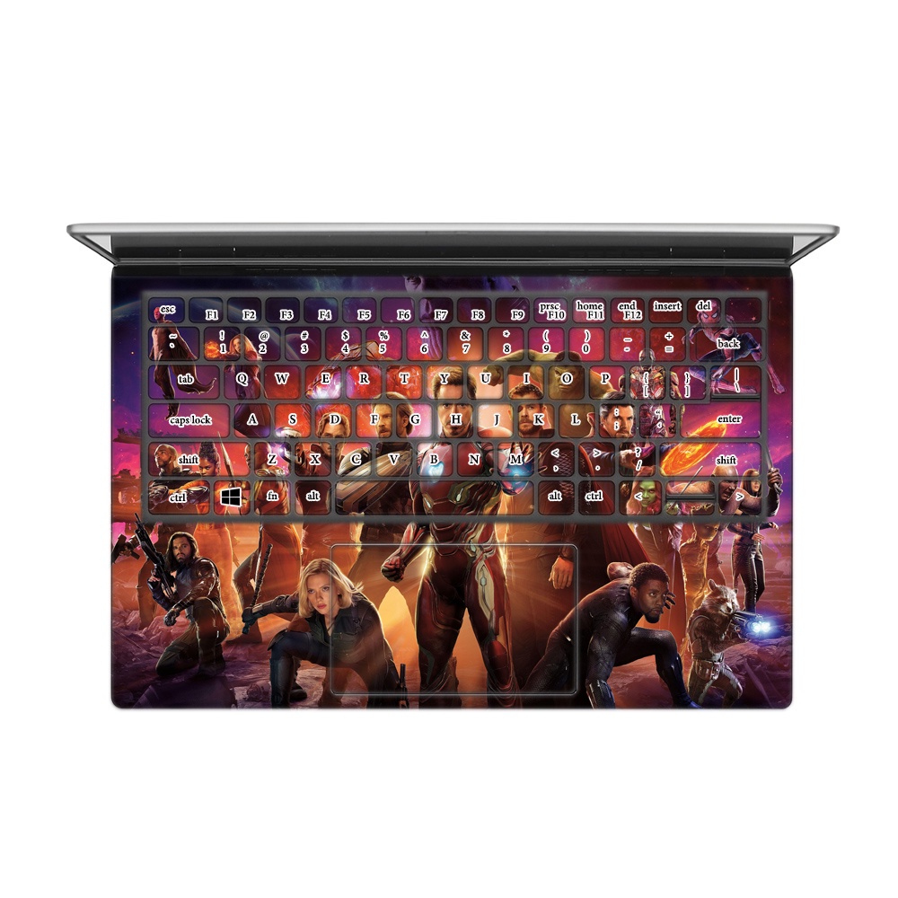 Skin Laptop In Hình Avenger 1 Dành Cho Các Dòng Máy Dell Hp Asus Msi Acer Lenovo Macbook Theo Yêu Cầu