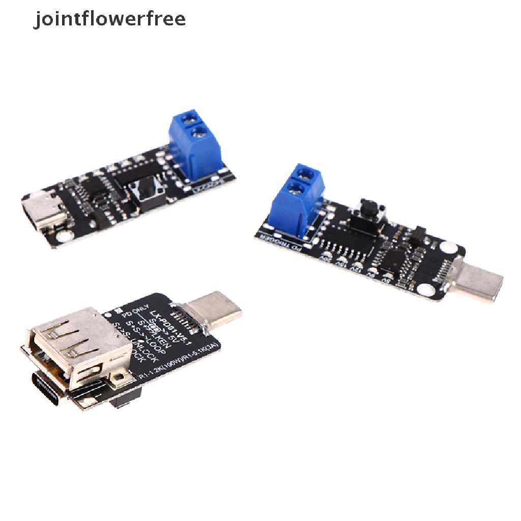 Bảng Mạch Kích Hoạt Pd Usb Loại C 9v 12v 15v Pd 2.0 3.0