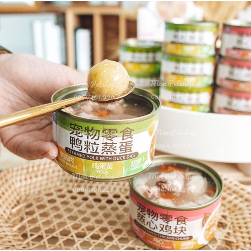 Soup thịt rau củ dinh dưỡng cho thú cưng (hộp 100g)