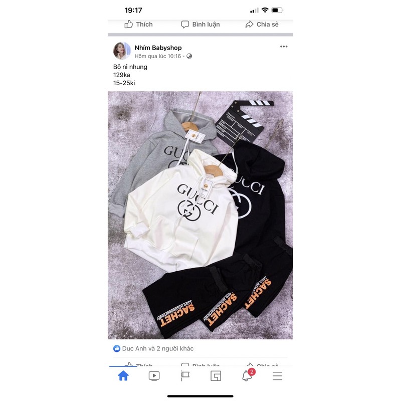 2 sét Hồng híp hôp