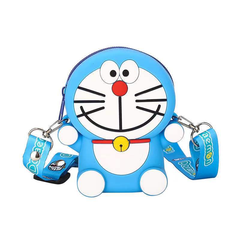 Túi Đeo Chéo Vai Hình Doremon Dễ Thương Cho Bé