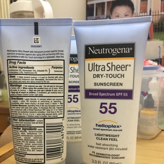 Kem chống nắng Neutrogena@