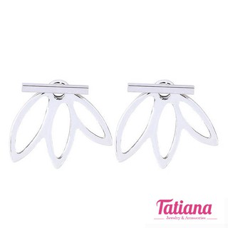 Bông tai 3 vành ba lá - Tatiana - eh2886