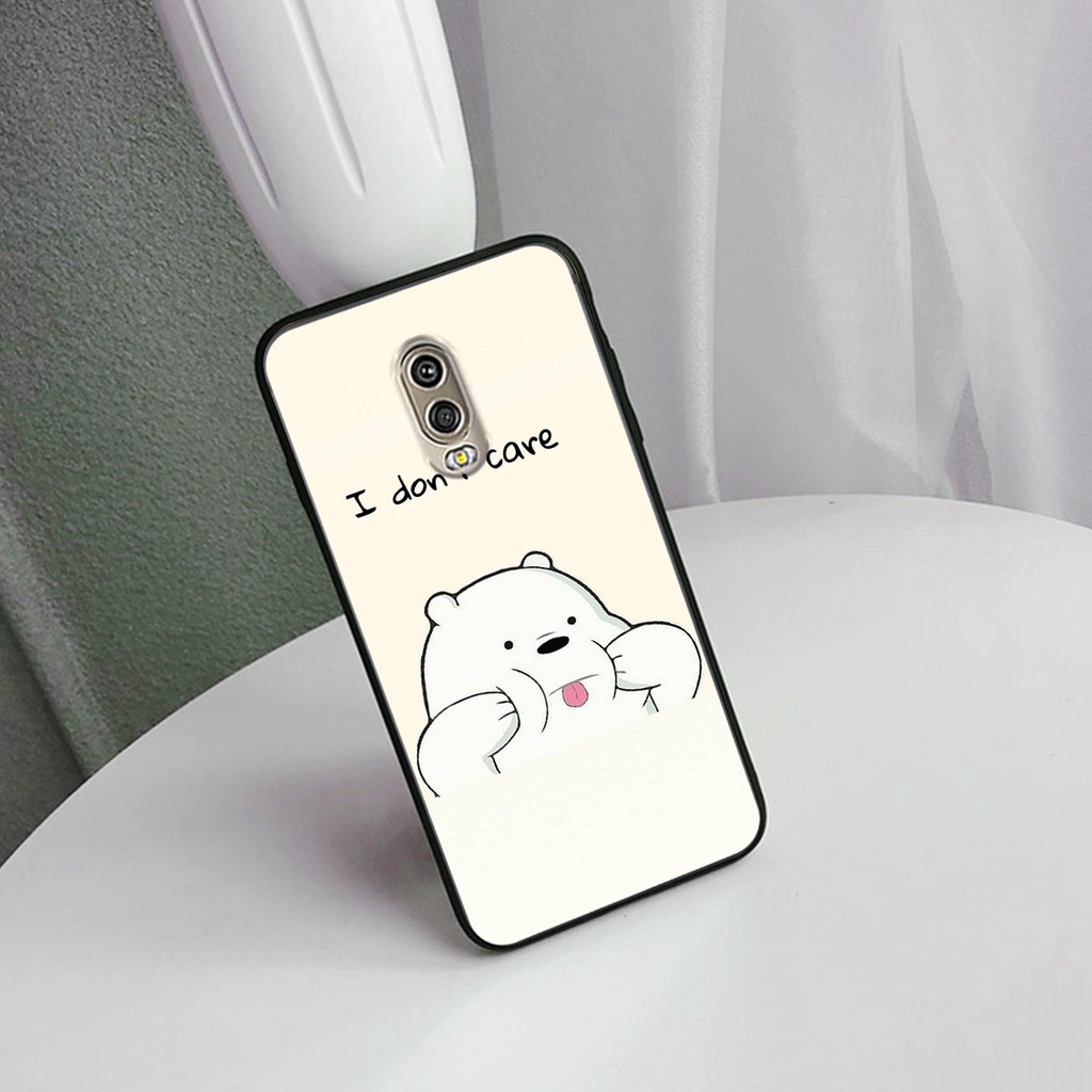 Ốp lưng Samsung  J7 PLUS viền dẻo TPU BST Gia Đình Nhà Gấu