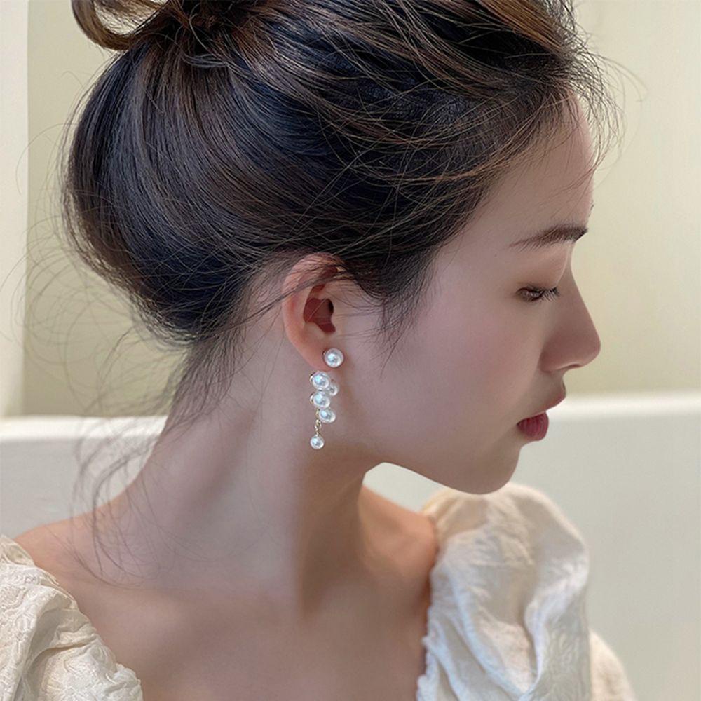 1 Đôi Bông Tai Hình Tua Rua Phong Cách Vintage Thanh Lịch Dành Cho Nữ