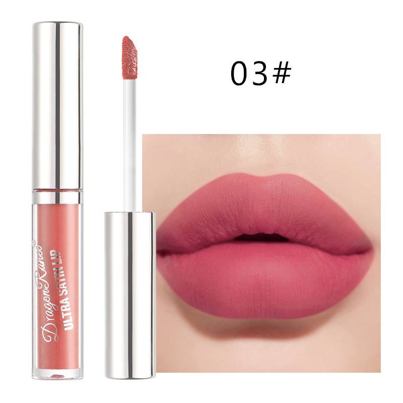 [Hàng mới về] Son kem lì chống thấm nước lâu trôi và không làm khô môi 12 màu