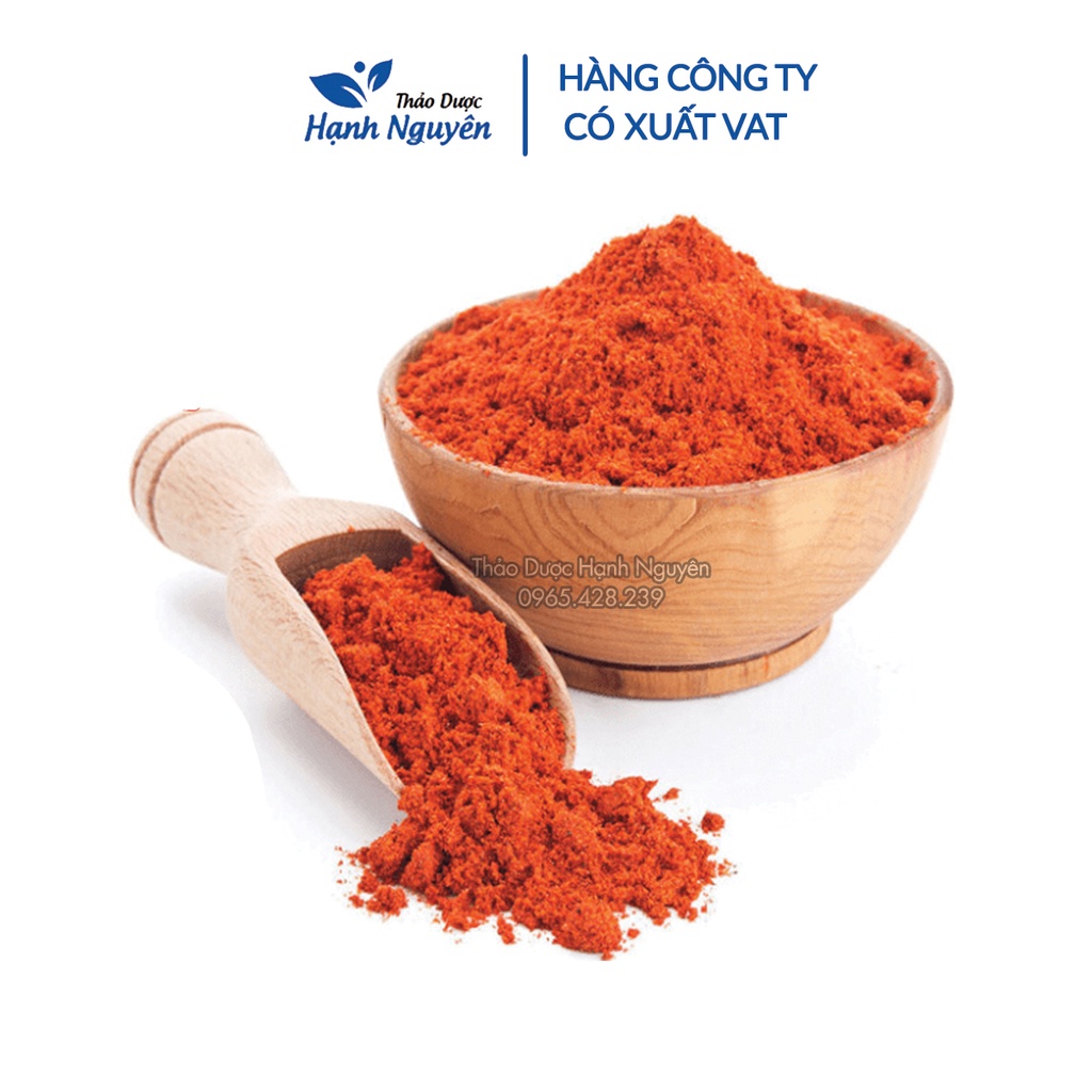 Bột điều đỏ nguyên chất 1kg (Bột cari, điều màu, ướp thịt cá thơm ngon đẹp mắt) - Thảo Dược Hạnh Nguyên
