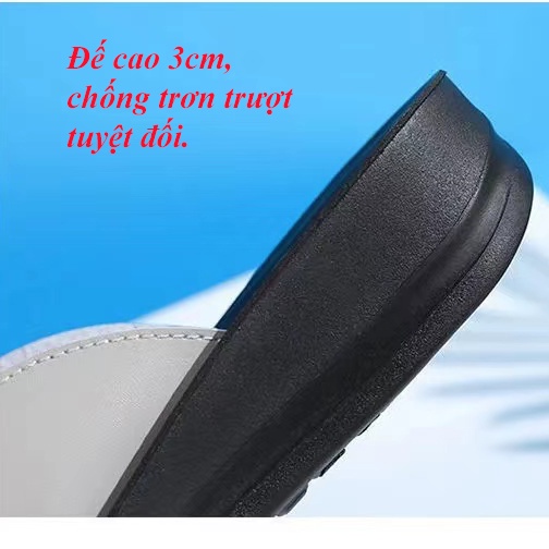 Dép trung niên, dép cho mẹ, HÀNG LẺ SIZE BÁN GIÁ SỐC (gập có khuyên)