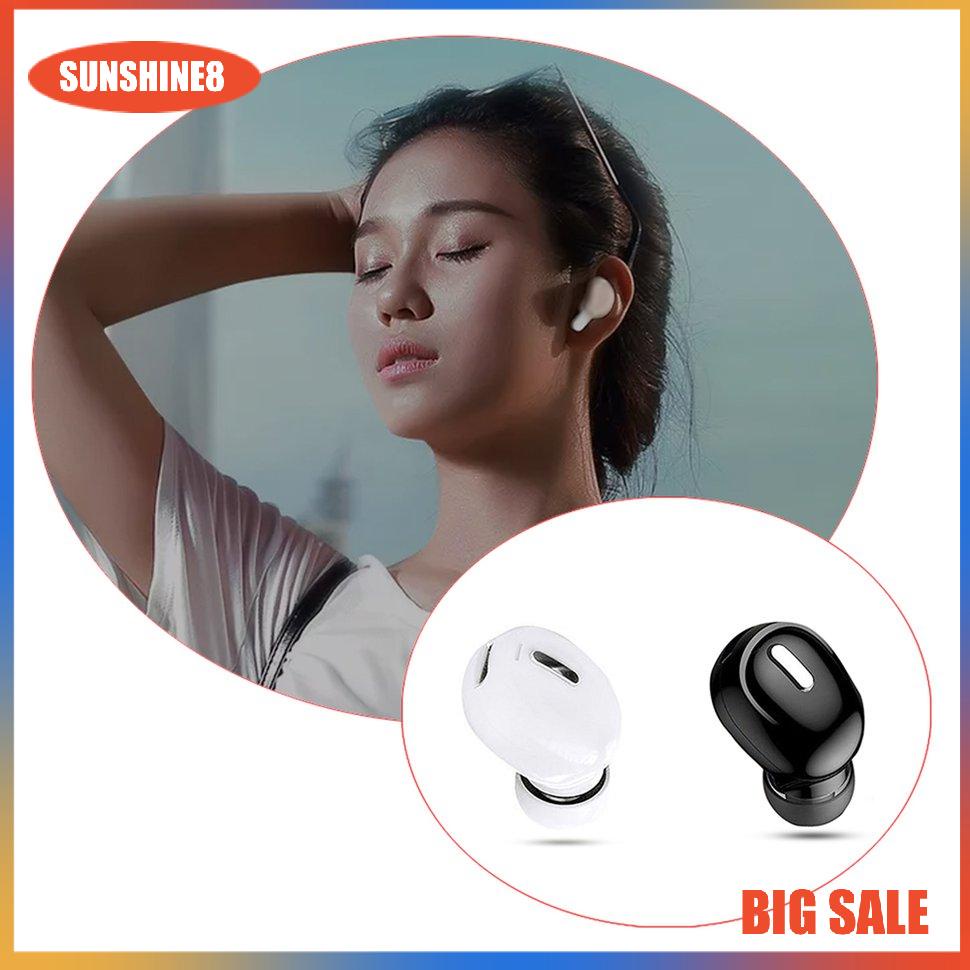 【SUN】Headset In-Ear Wireless 5.0 Earphone HiFi Mic Sports Handsfree Earphones