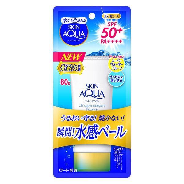 Kem chống nắng Skin Aqua UV Super Moisture Essense / Gel SPF 50+/PA++++