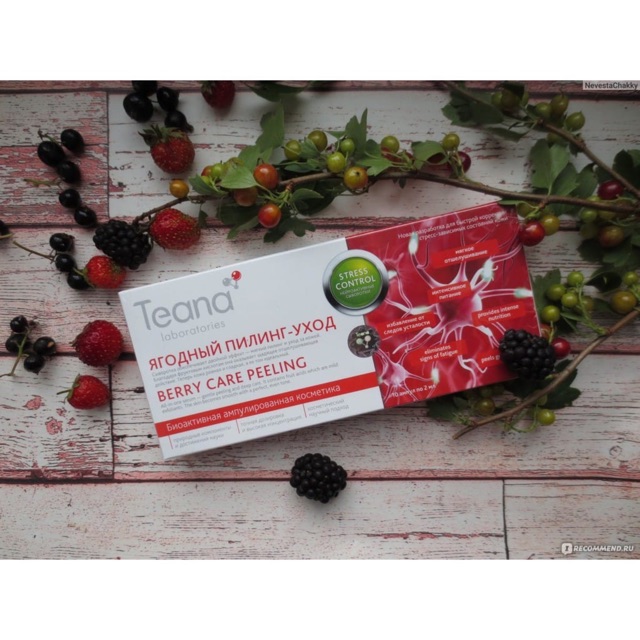 Serum Teana Berry Care Peeling peel da hoá học giảm sẹo rỗ thâm mụn