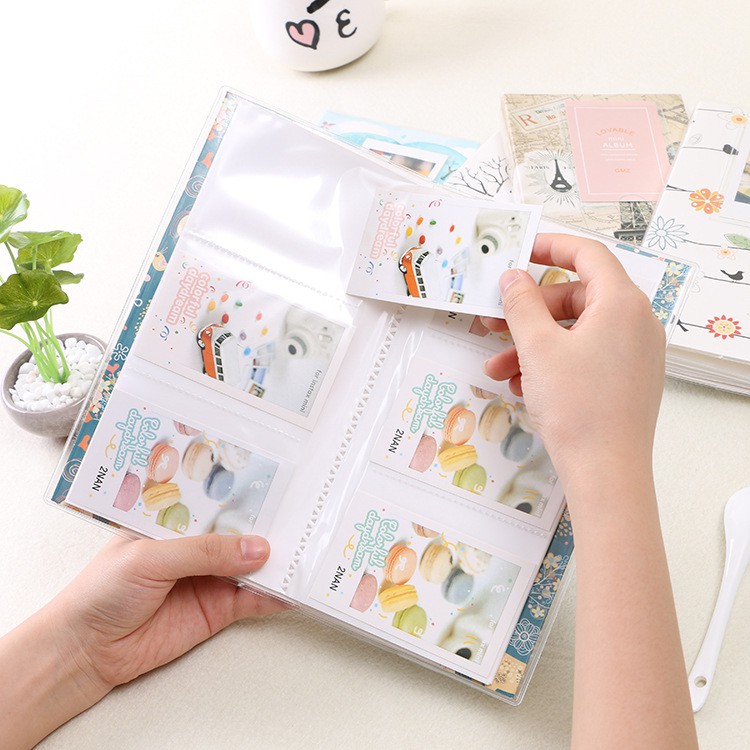 Album Ảnh Mini Instax 6x9 (85 tấm) - Sổ đựng ảnh hình card , đựng lomo card