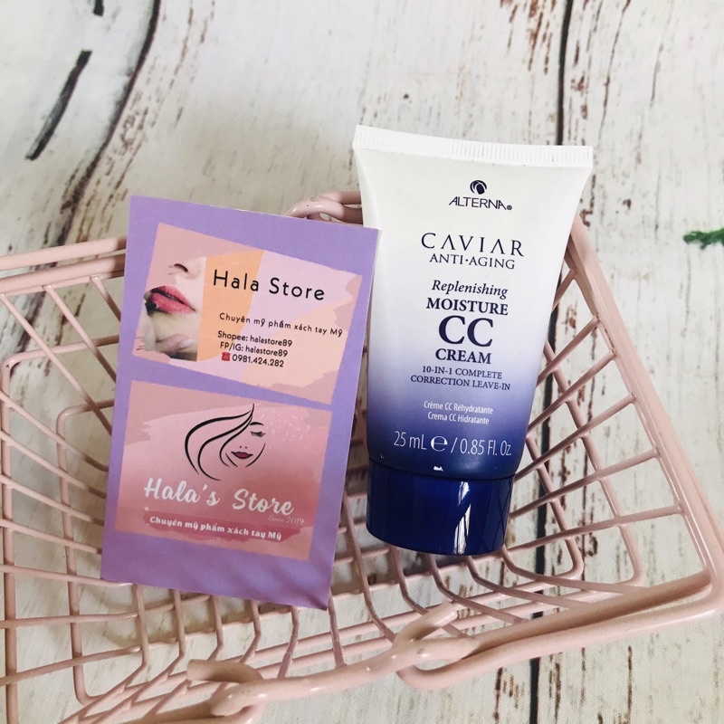 Caviar Alterna ✨ Bơ dưỡng tóc ALTERNA Haircare CAVIAR Anti-Aging® Replenishing Moisture CC Cream