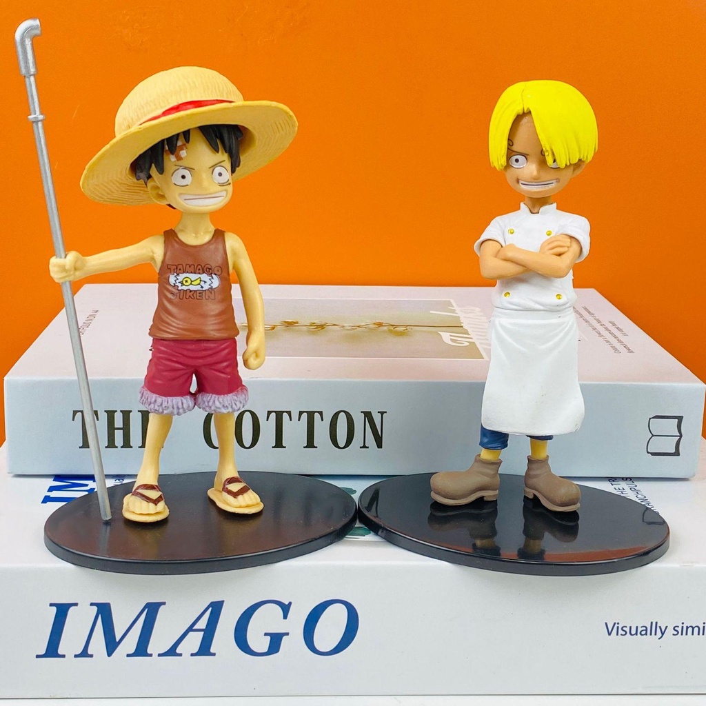SUSANS Đồ trang trí Nhân Vật Sabo Monkey D Luffy Trong Phim Hoạt Hình One Piece Bằng PVC