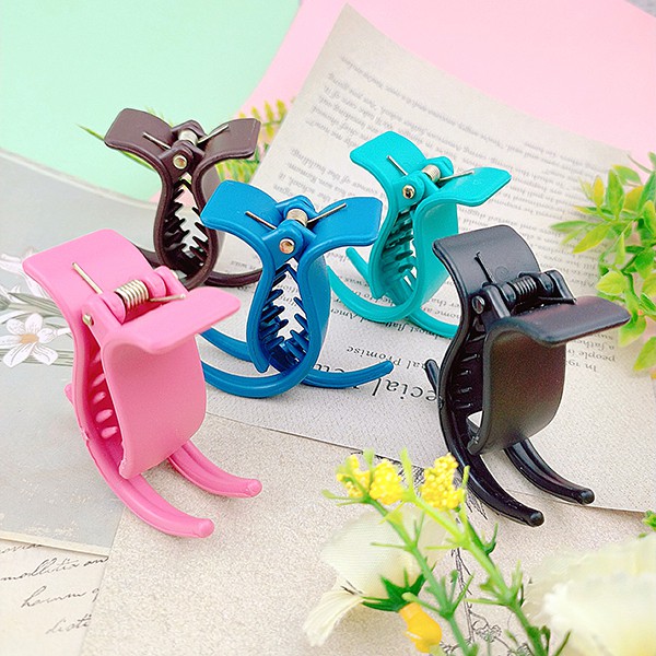 Combo 5 kẹp càng cua 3 răng ✅ FREESHIP  Combo 5 kẹp càng cua 3 răng màu ngẫu nhiên giá rẻ cực xinh - Phát Huy Hoàng