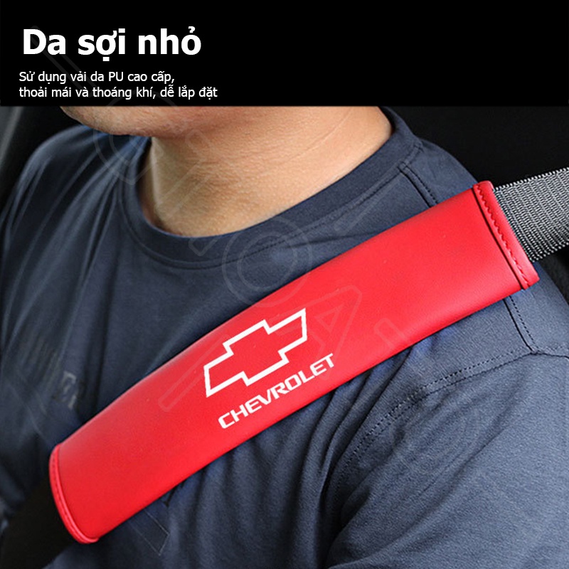 GTIOATO Da DâY Đai An ToàN Ô Tô CàI DâY An ToàN Ô Tô BọC DâY An ToàN Xe HơI Đệm Bọc Dây Đai An Toàn Xe Hơi Phụ KiệN Ô Tô Phụ KiệN Trang Trí Ô Tô Cho Chevrolet Spark Cruze Orlando Captiva Trax Aveo Colorado Vivant Traiblazer