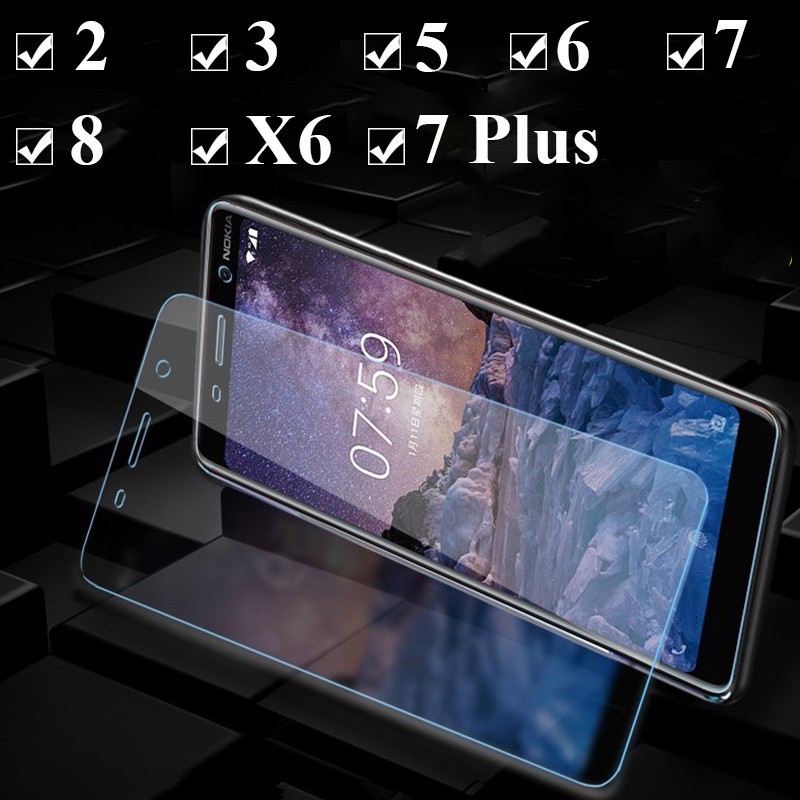 Kính Cường Lực Bảo Vệ Màn Hình Điện Thoại Nokia 2 3 5 6 7 8 9