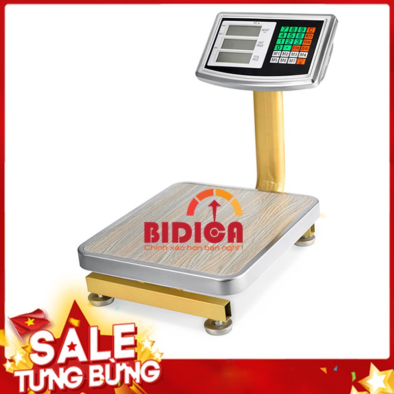 Cân bàn điện tử 60kg tính tiền - Bán hàng tại các chợ đầu mối nông sản, siêu thị