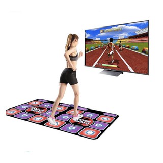 Thảm Nhảy Kèm 2 Tay Cầm Điều Khiển Từ Xa cho TV máy tính tặng thẻ nhớ 8GB cài sẵn games