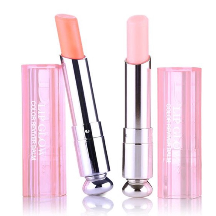 Set son dưỡng môi đổi màu Dior 001+004