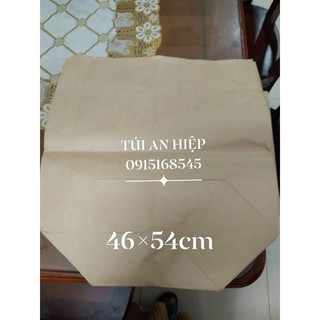 Túi giấy kraft xi măng 46×53cm | Kraft paper bag size 46x53cm , no handle