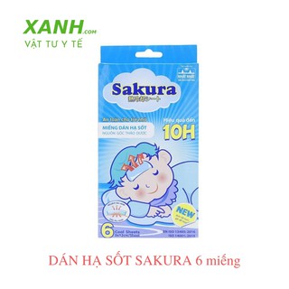 Hạ Sốt Sakura 6 miếng