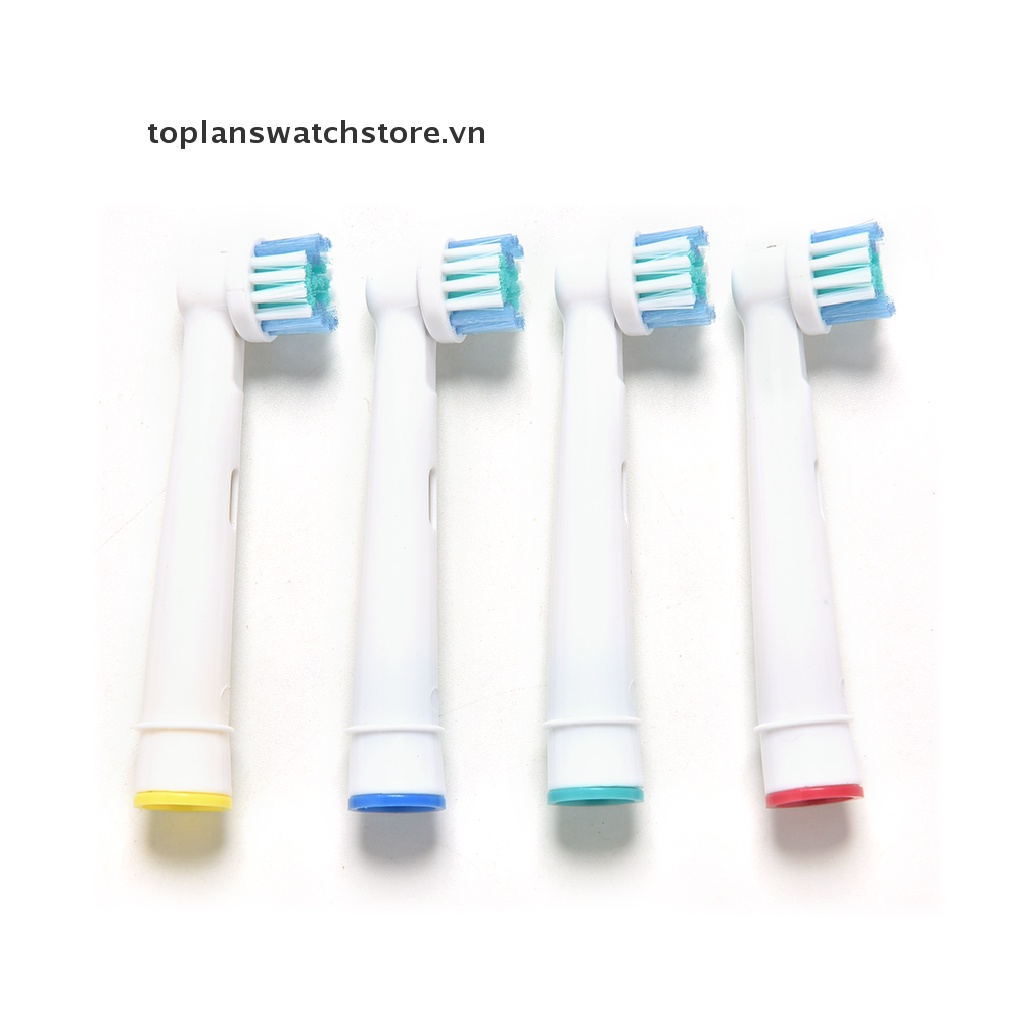 4 Đầu Bàn Chải Đánh Răng Điện EB17-4 Thay Thế Cho Braun Oral B
