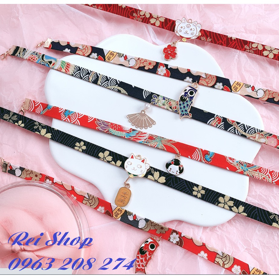 Choker phong cách Nhật Bản
