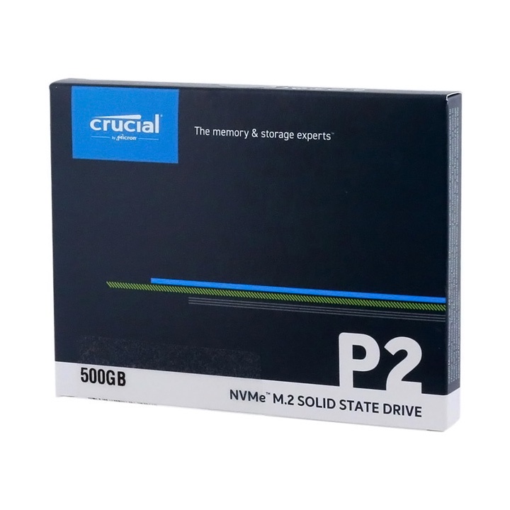 Ổ cứng SSD M.2 PCIe NVMe Crucial P2 500GB - bảo hành 5 năm