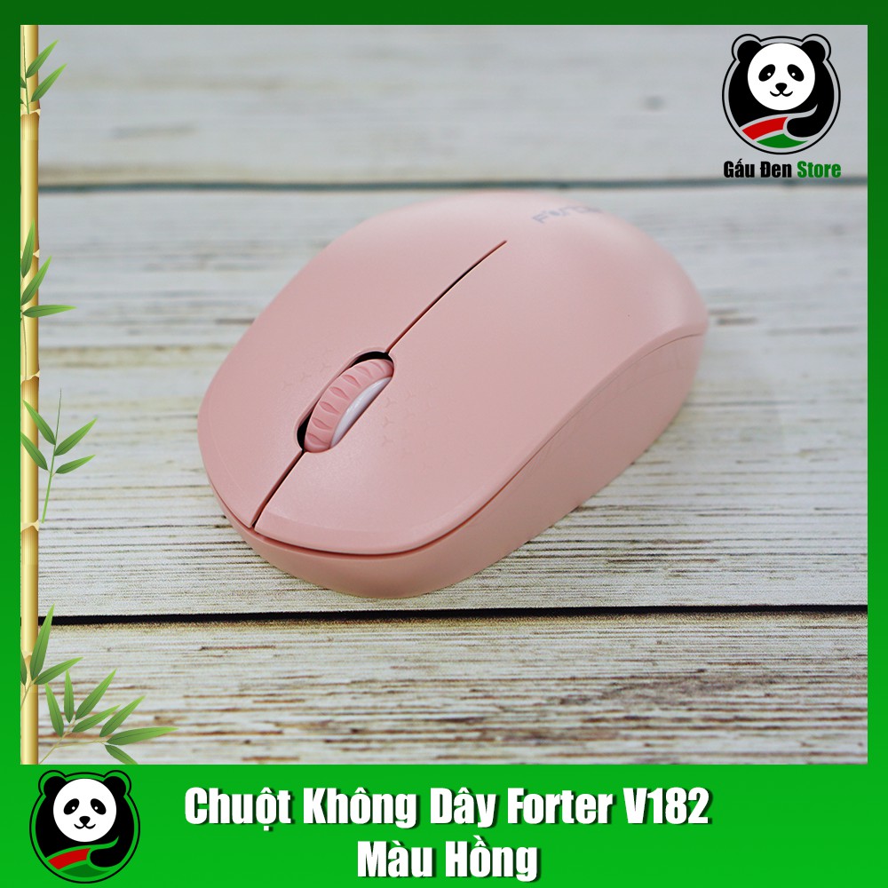 [Bán Chạy] Chuột Không Dây Forter V182 Pink (Màu Hồng) - Hàng Chính Hãng | WebRaoVat - webraovat.net.vn