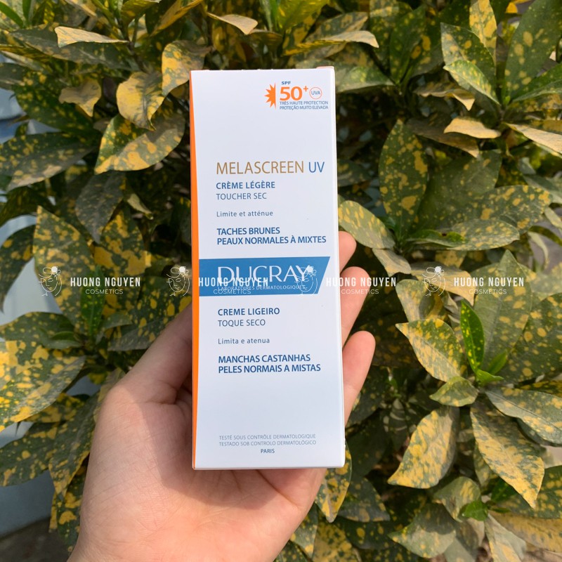 Kem Chống Nắng Ducray Melascreen UV Light Cream SPF50+ Hỗ Trợ Giảm Nám