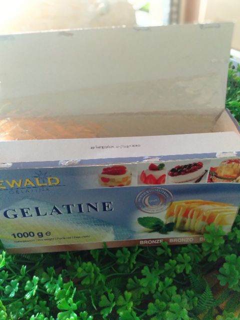COMBO 5 LÁ GELATIN EWALD NHẬP KHẨU TỪ ĐỨC