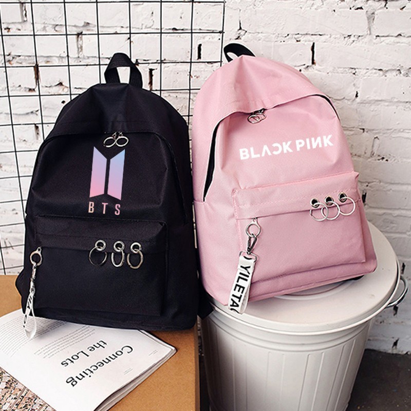 Balo phong cách Blackpink Bts Exo Twice Wanna one Monsta dùng đi học hoặc đi du lịch
