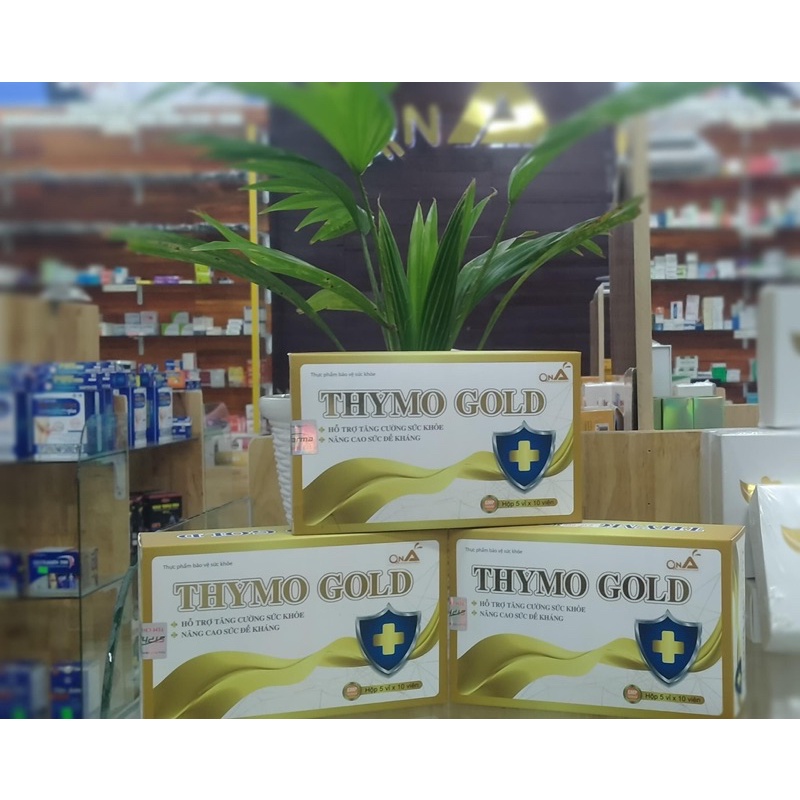 Thymo Gold Tăng Sức Đề Kháng giảm viêm đường hô hấp, thay đổi thời tiết, giao mùa do sức đề kháng kém